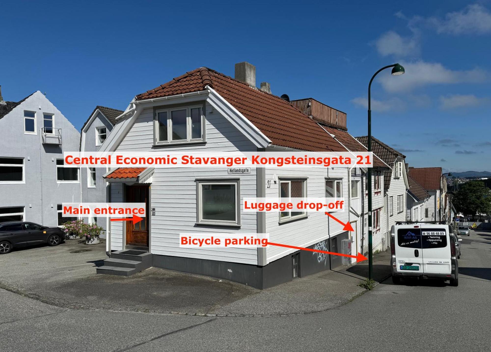 Central Economic Stavanger Kongsteinsgata מראה חיצוני תמונה